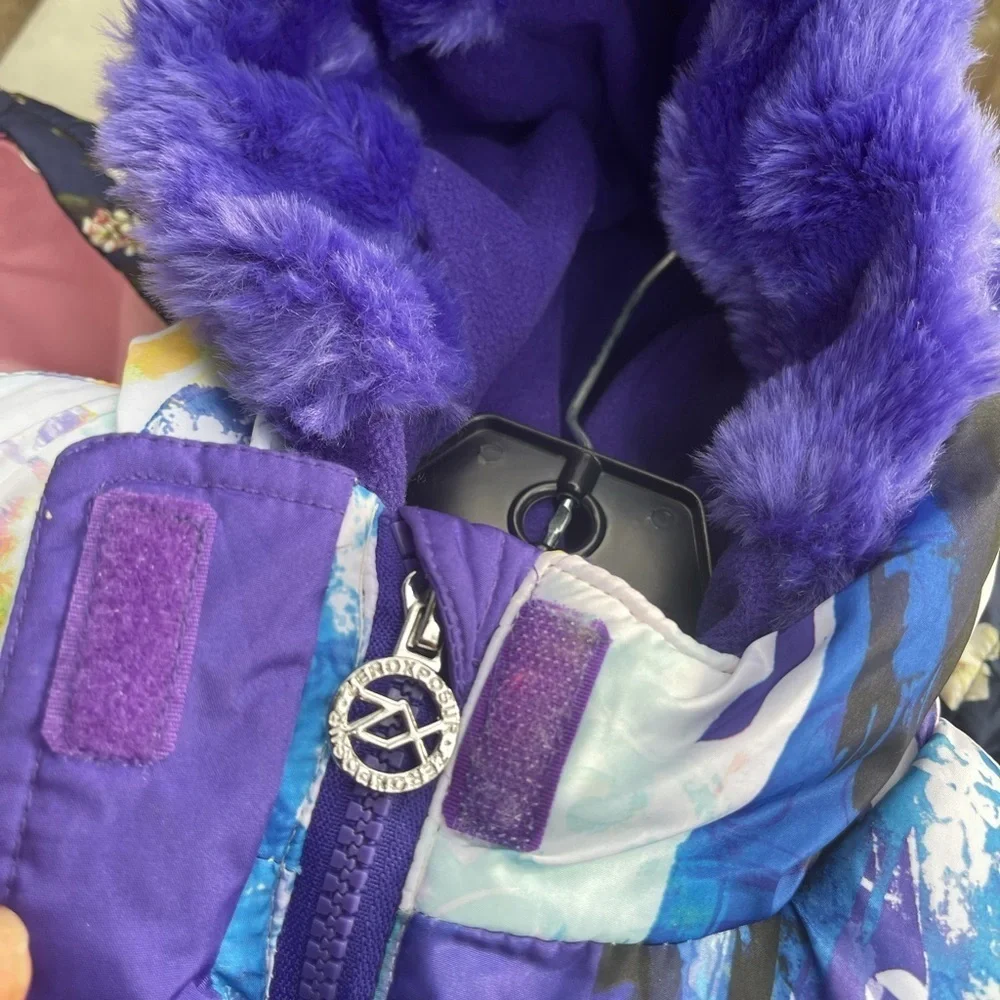 Zero xposur girls colorful cosmic coat